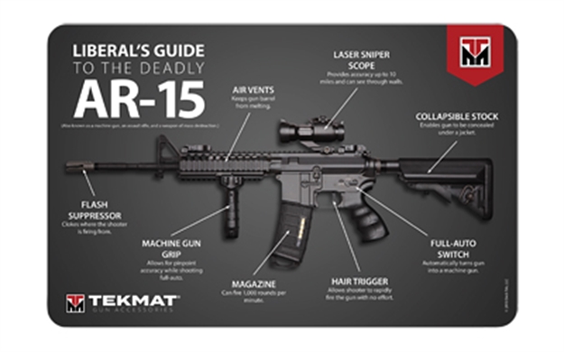 Picture of Tekmat Liberals Guide TO The Ar15 R17-AR15-MEDIA 612409971692