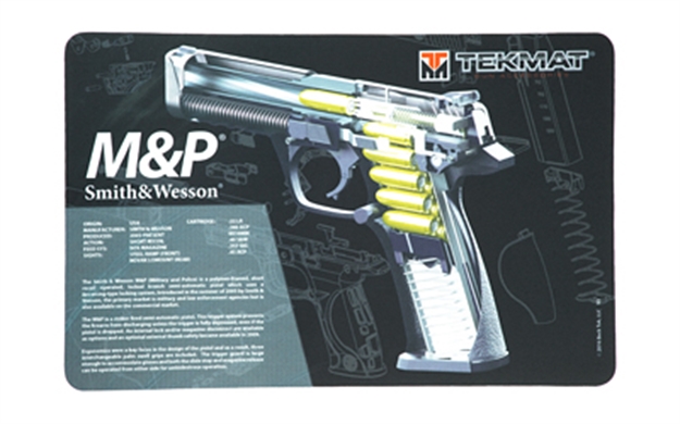 Picture of Tekmat Pistol DS Mat S&W M&P Blk/Blk