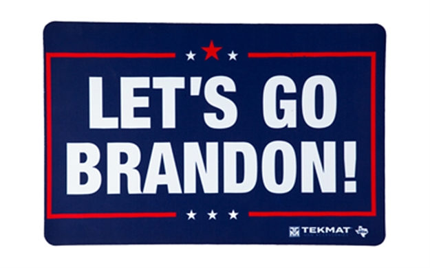 Picture of Tekmat Pistol Mat Let's GO Brandon TEK-17-BRANDON