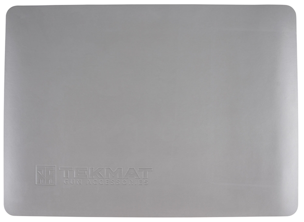 Picture of Tekmat Tekr20stealthgy Stealth Ultra 20 Cleaning Mat Gray Rubber15" X 20" Tekmat Logo Illustration TEKR20STEALTH-GY