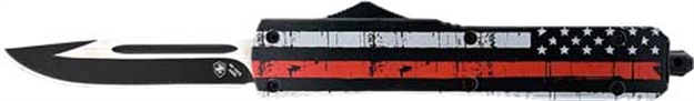 Picture of Templar Knife Knife Slim Otf Back The Red 3.1" Blk Drop Point MBTR331