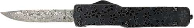 Picture of Templar Knife Knife Slim Otf Floral Gloss 3.5" Damascus Drop Pnt! MAFG34