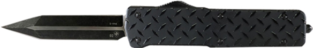Picture of Templar Knife Knife Small Otf Alum Diamondplate 2.75" D2 Blk Dag! SADPG121