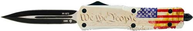 Picture of Templar Knife Knife Small Otf WE The People 2.75" Black Dagger SWTP131 093674809185