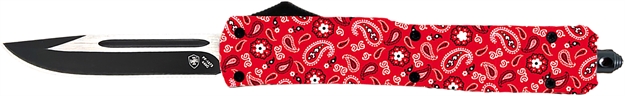 Picture of Templar Knife Slim Bandana Red Drop Pnt M-BND-33-1 -