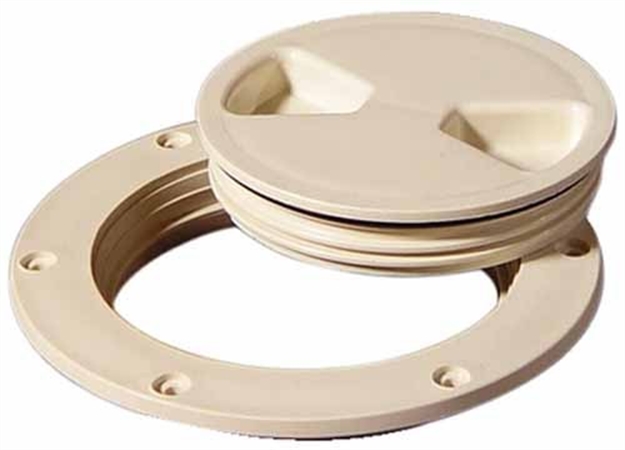 Picture of Tempress Deck Plate 4In Wht