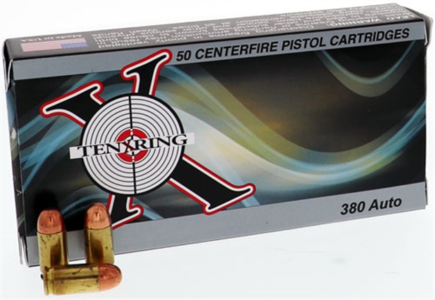 Picture of Ten X Ring Ammo X Ring Ammo .380 Acp 95Gr. Fmj 50-Pack