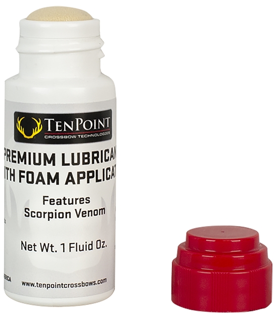 Picture of  Tenpoint Hca112 Premium Lubricant W/ Foam Applicator 1Fl OZ Squeeze Bottle 788244013504