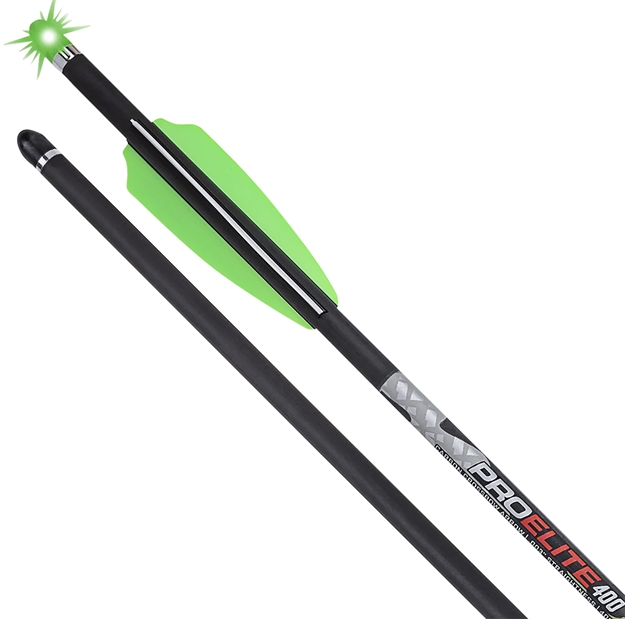 Picture of  Tenpoint Hea6693 Pro Elite 400 Alpha Blaze Carbon 20" .003 Straightness 3 Pack Green
