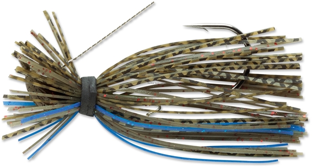 Picture of Terminator Lures Finesse Jig, Sinking, 3/16 Oz, Blue Olive