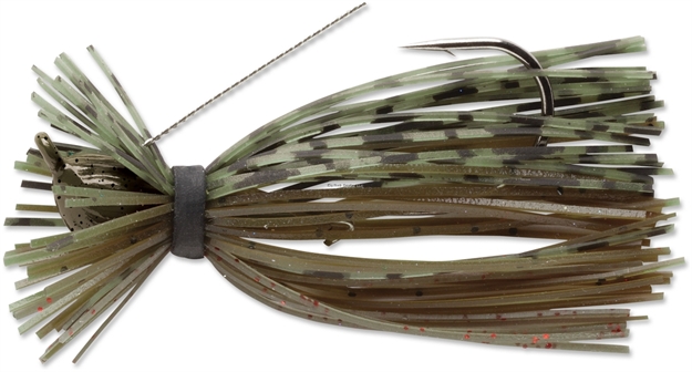 Picture of Terminator Lures Finesse Jig, Sinking, 3/16 Oz, Green Pumpkin
