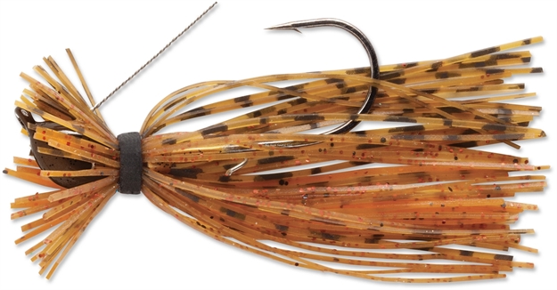 Picture of Terminator Lures Finesse Jig, Sinking, 3/16 Oz, Pumpkin Orange