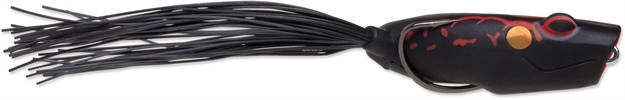 Picture of Terminator Lures Popping Frog 2.5 Black Camo  2-1/2" 9/16 Oz.