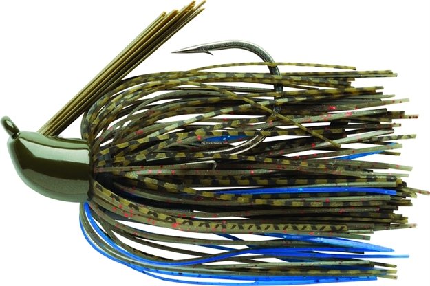 Picture of Terminator Lures Pro's Jig 1/2 OZ Blue Olive