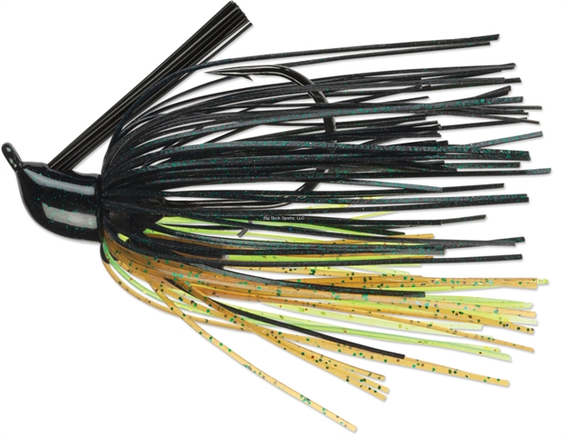 Picture of Terminator Lures Pro's Jig, 3/4 Oz., Silcon Skirt, Brush Guard, Texas Craw