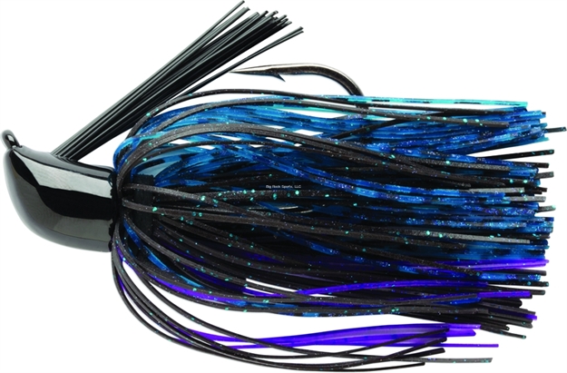 Picture of Terminator Lures Pro's Jig 3/8 OZ Black Blue Purple