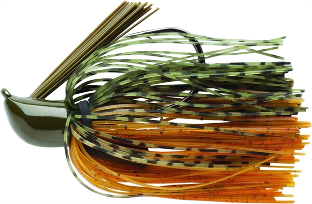 Picture of Terminator Lures Pro's Jig 3/8 OZ Green Pumpkin Orange