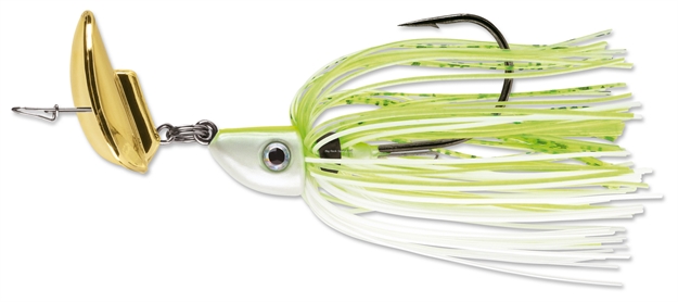 Picture of Terminator Lures Shuddering Bait Lure, 1/2 Oz, 5/0 Hook, Chartreuse And White Shad