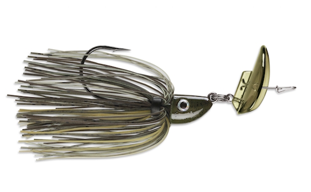 Picture of Terminator Lures Shuddering Bait Lure, 1/2 Oz, 5/0 Hook, Green Pumpkin