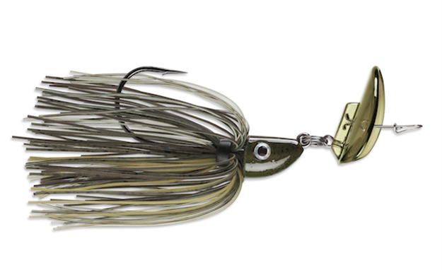 Picture of Terminator Lures Shuddering Bait Lure, 3/8 Oz, 5/0 Hook, Green Pumpkin