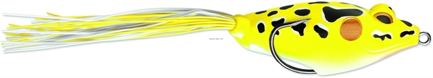 Picture of Terminator Lures Walking Frog, 3", 11/16 Oz, Yellow Leopard, Floating