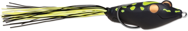 Picture of Terminator Lures Walking Frog Jr, 2.5", 1/2 Oz,  Black Chartreuse Leopard