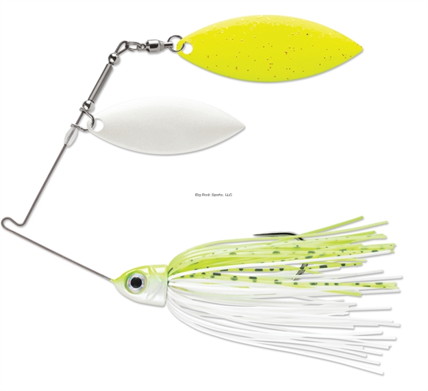 Picture of Terminator Pro Series Spinnerbait, 1/2Oz, Double Willow, White & Chartreuse, Chartreuse And White Shad, 1 PK