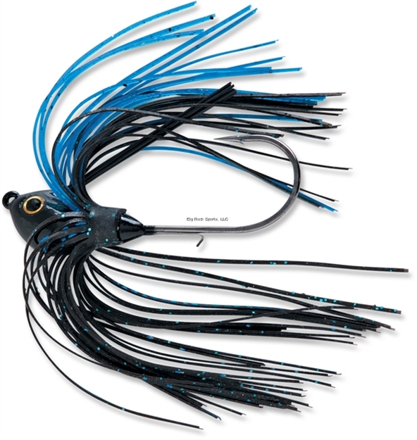 Picture of Terminator Lures Swim Jig, Sinking,  3/8 Oz, Black Blue