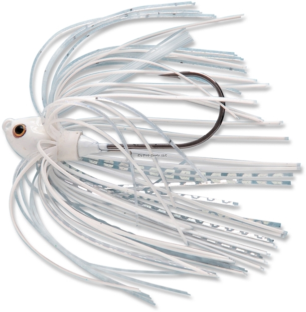 Picture of Terminator Lures Swim Jig, Sinking,  3/8 Oz, Silver Shiner