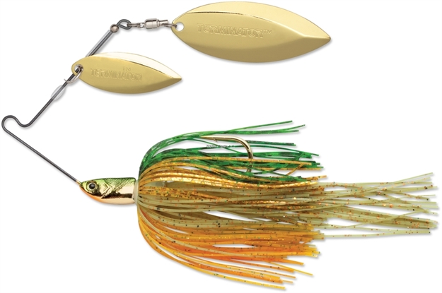 Picture of Terminator Lures T-1 Original Titanium Spinnerbait, 3/8Oz Perch