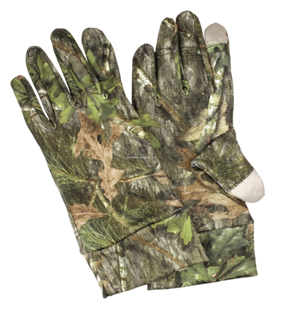 Picture of The Grind Mossy Oak Obsession Gloves With Clear Dot Grip & Iphone Touch Sensitive