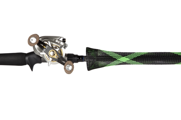 Picture of The Rod Glove Casting Rod Glove, 5.25' TO 7'6, Green Spyder