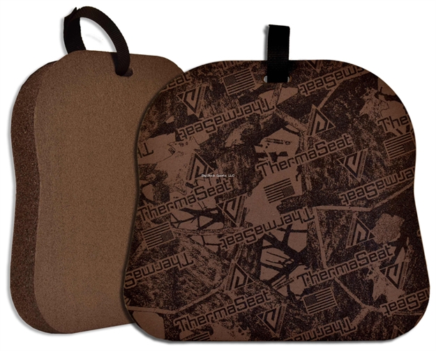 Picture of Therm-A-Seat Traditional Therm- A-Seat 1.5" Thick - Brown With Print 7025