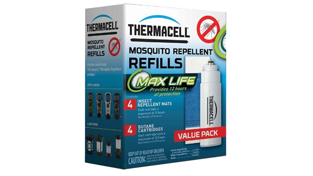 Picture of Thermacell L4 Max Life Repellent Refills White Effective 15 FT Odorless Scent Repels Mosquito Effective UP TO 48 Hrs L-4