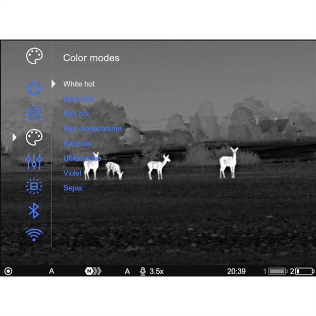 Picture of  Pulsar Pl76557 Thermion 2 Lrf Xl50 Thermal Rifle Scope Black 1.75-14X 50Mm, Multi Reticle, Digital 2X/4X/8X Zoom, 1024X768 Resolution Features Laser Rangefinder