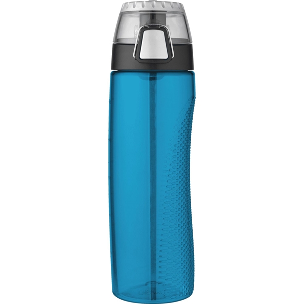 Picture of Thermos 24Oz Bpa Free Plastic Hydration Bottle W Meter Blue