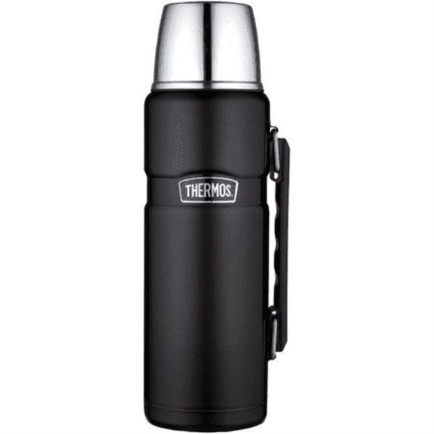 Picture of Thermos 40 OZ Stainless Steel Beverage Bottle Black