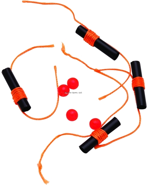 Picture of Thill Americas Favorite Bobber Stop/Bead Fluorescent Orange 40Cd