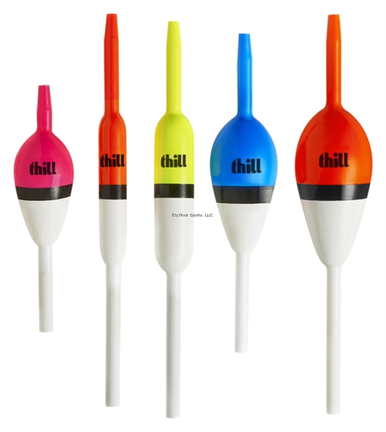 Picture of Thill Float Assortment Slip- 5 Pack,Bubble Gum, Assorted Flourescent Colors