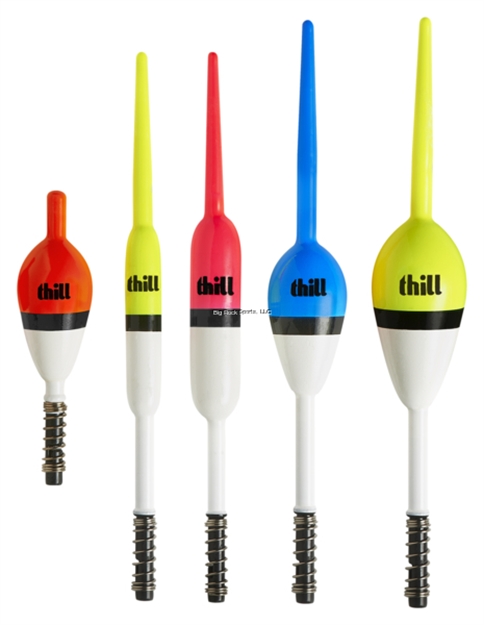 Picture of Thill Float Assortment Spring- 5 Pack,Bubble Gum, Assorted Flourescent Colors