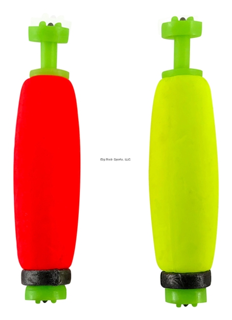 Picture of Thill Foam Cigar Clip, 1 1/2", Red, Weighted, 2 Pack