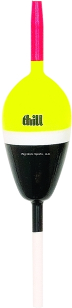 Picture of Thill Night'n Day Glow Float 3/4" Oval 5-1/2" Spring Stained/Fl Top 2Pk
