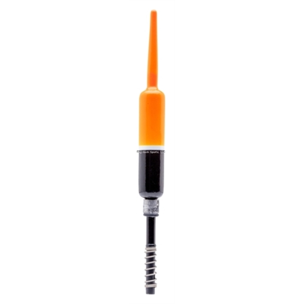 Picture of Thill Weighted Float W/Upc 1/2" Pencil 5-1/2" Spring Black/Fluorescent Orange Top