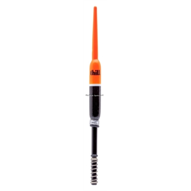 Picture of Thill Weighted Float W/Upc 3/8" Pencil 5-1/2" Spring Black/Fluorescent Orange Top