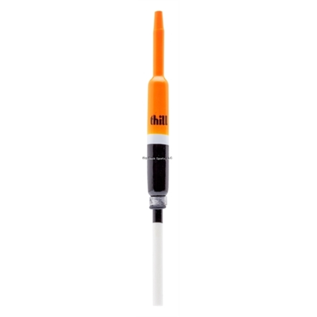 Picture of Thill Weighted Float W/Upc 3/8" Pencil 5" Tube Slip Black/Fluorescent Orange Top