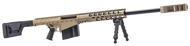 Picture of  Thompson Tao50fde Tao50  50 Bmg 10+1 29" Black Steel Barrel, Flat Dark Earth Anodized Picatinny Rail Aluminum Receiver, Magpul Prs Gen3 Polymer Stock, Magpul Moe+ Grip, Features Accu-Tac Bipod