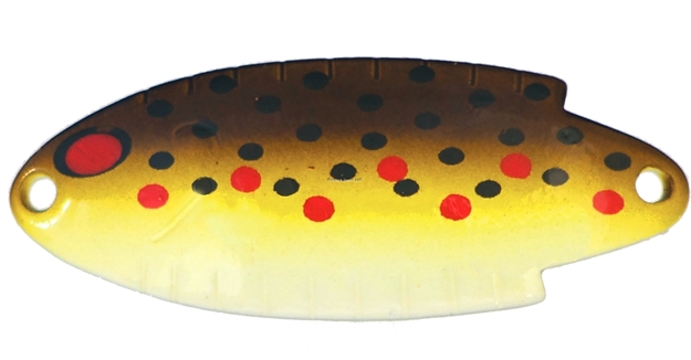 Picture of Thomas Buoyant Wobbler Casting/Trolling Spoon, 1 1/2", 1/6 Oz, Brown Trout