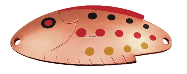 Picture of Thomas Buoyant Wobbler Casting/Trolling Spoon, 1 1/2", 1/6 Oz, Copper