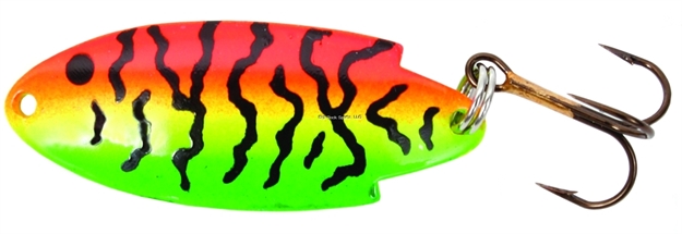 Picture of Thomas Buoyant Wobbler Casting/Trolling Spoon, 1 3/4", 1/4 Oz, Firetiger