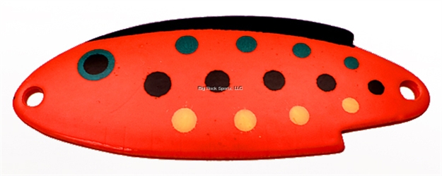 Picture of Thomas Buoyant Wobbler Casting/Trolling Spoon, 1 3/4", 1/4 Oz, Fluorescent Red